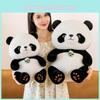 Panda Plush Fun Toy Cute Cartoon Zoo Souvenir Girl Kids Playful Keepsake Gift