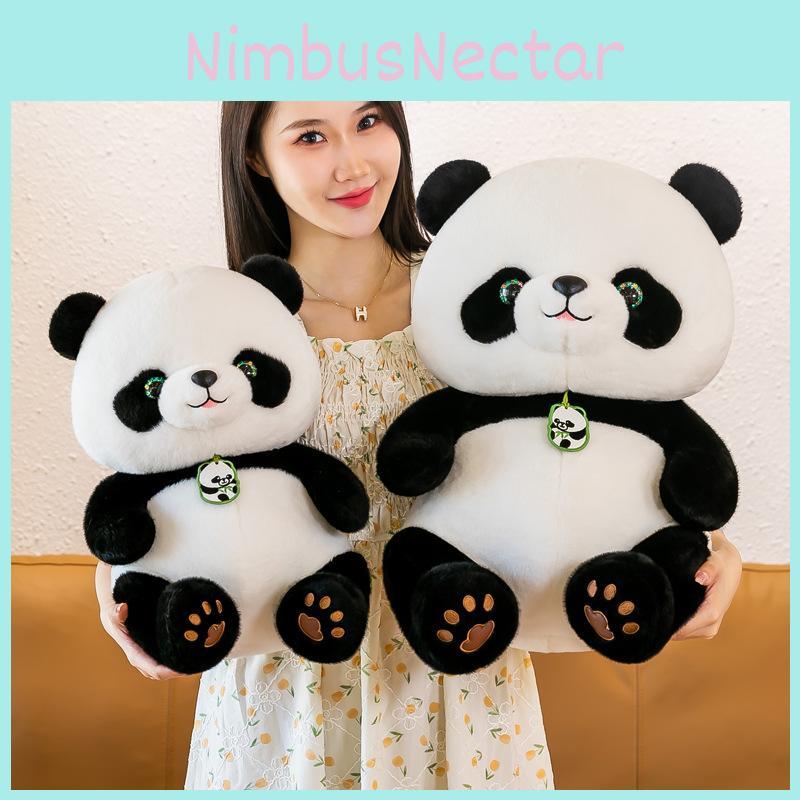 Panda Plush Fun Toy Cute Cartoon Zoo Souvenir Girl Kids Playful Keepsake Gift