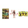 8Pcs/Set Anime Tung Tung Sahur Figure 24Pcs Baged Action Figurine Doll Kits Collection PVC Model Toy Children Birthday Gift