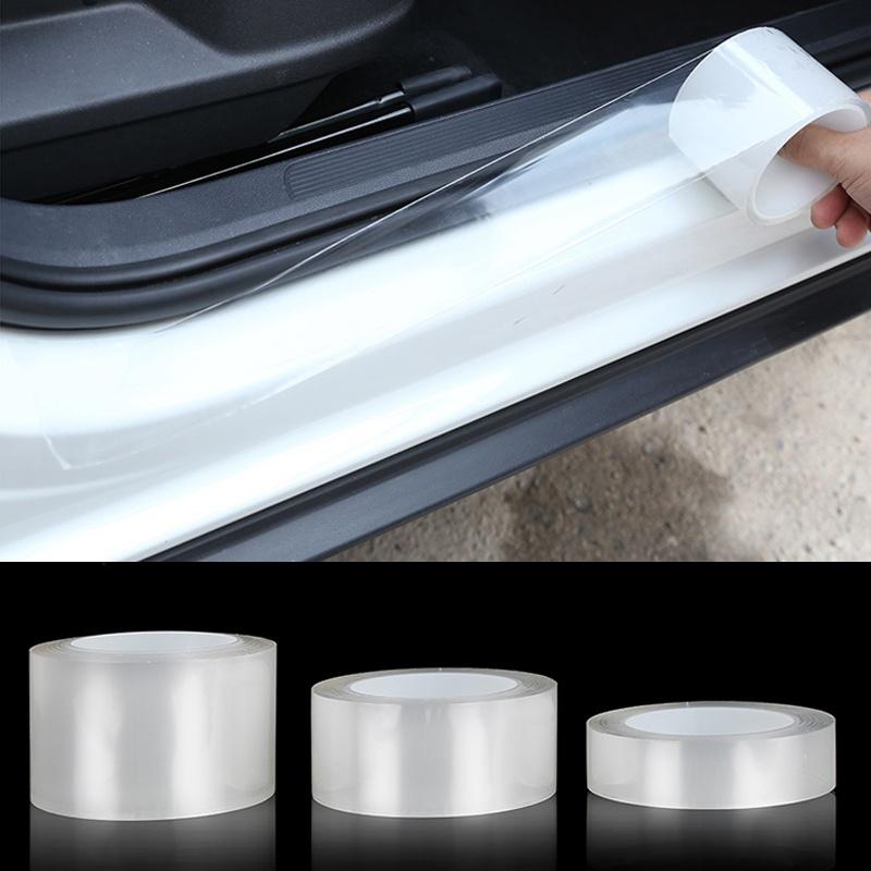 Universal 3M 10M Auto-Klebeband, transparent, für Autotüren, wasserdicht, für Auto-Schutzleiste, Auto-Schwellenaufkleber, kratzfestes Zubehör
