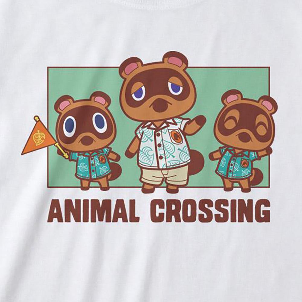 Animal Crossing Femei/Doamne Tricou Cambrat Familia Nook