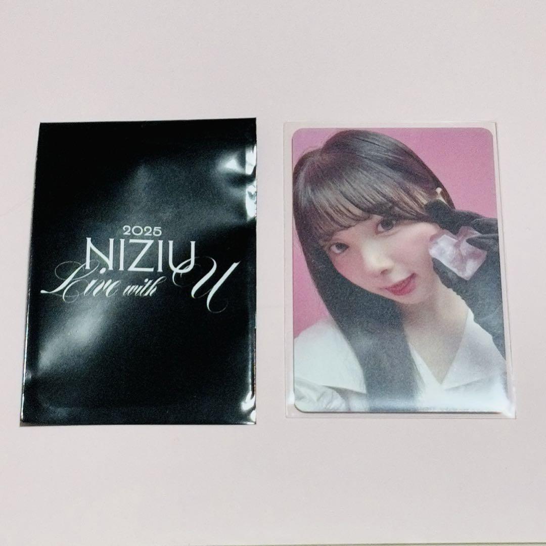 

[USED] NiziU goods purchase bonus trading card Miihi