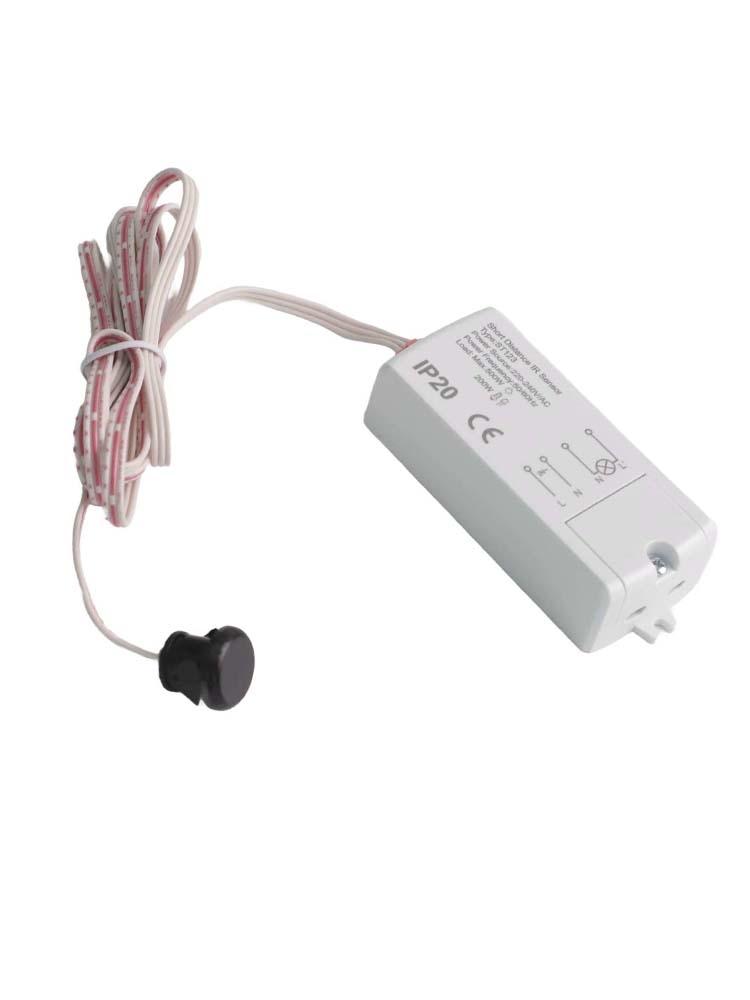 Motion Sensor Control Switch for Cabinet Lighting Compact and Efficient Design