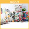 Exquisite Vivid Flower Floral Plants Linen Pillow Case For Decorative Cushion 18