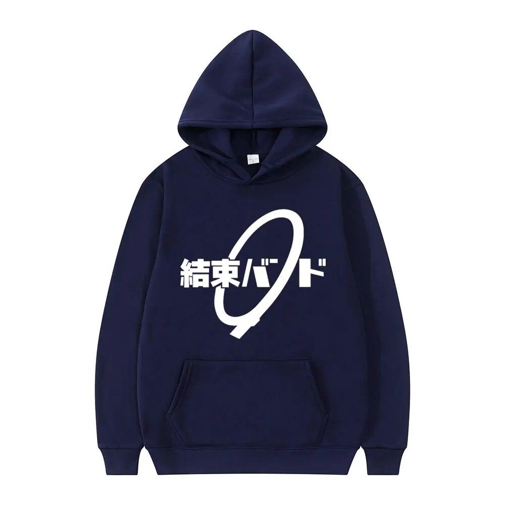New Anime Bocchi The Rock Hoodies Graphic Print Unisex Women Hip Hop Hoodie Hooded Sweatshirts Pullovers Unisex Tracksuit Clothing