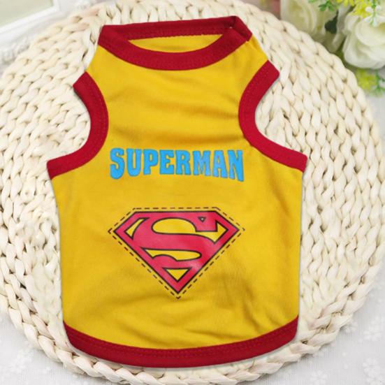 Weste Niedlicher Katzenaufdruck Zweibeinige Hundekleidung Atmungsaktives Weiches T-Shirt für Haustier