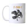 Funny Bird Ceramic Mug Large Capacity Handmade Coffee Cup Decorative Humorous Tea Mug for Home Office