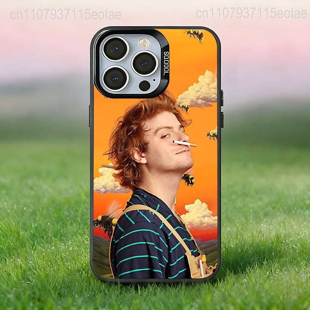 Mac D-DeMarco Singer Phone Case For iPhone 17,16,15,14,13,12,11,Pro,XS,Max,Plus,Mini,SE4,E Black Matte Shockproof Cover