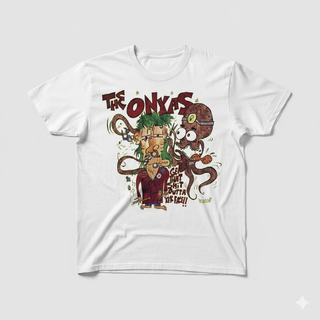 the Onyas band album Cotton T-Shirt Gift For Fans CS494 S