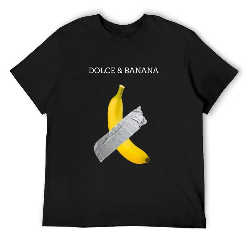 Cotton T Shirt Tee Summer Americanstyle Y2K Print Printed Cotton Casual Men Women Funny Tshirt Gift  DolceBanana Art 4XL