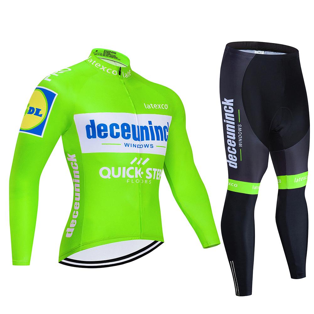 

2026 Winter Velvet Warm Cycling Suit Set Thermal Fleece Cycling Jersey Set Men MTB Bicycle Clothes Wear Ropa Ciclismo Racing Team Bike Clothing 2026 Asian size-S