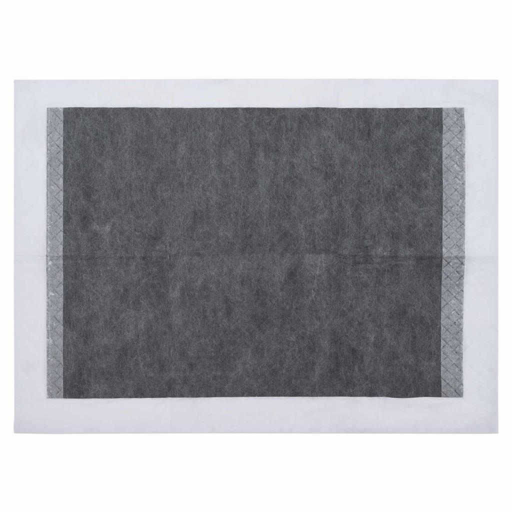 Pet Training Pad Non Woven Fabric 200 pcs 45 x 33 cm Black