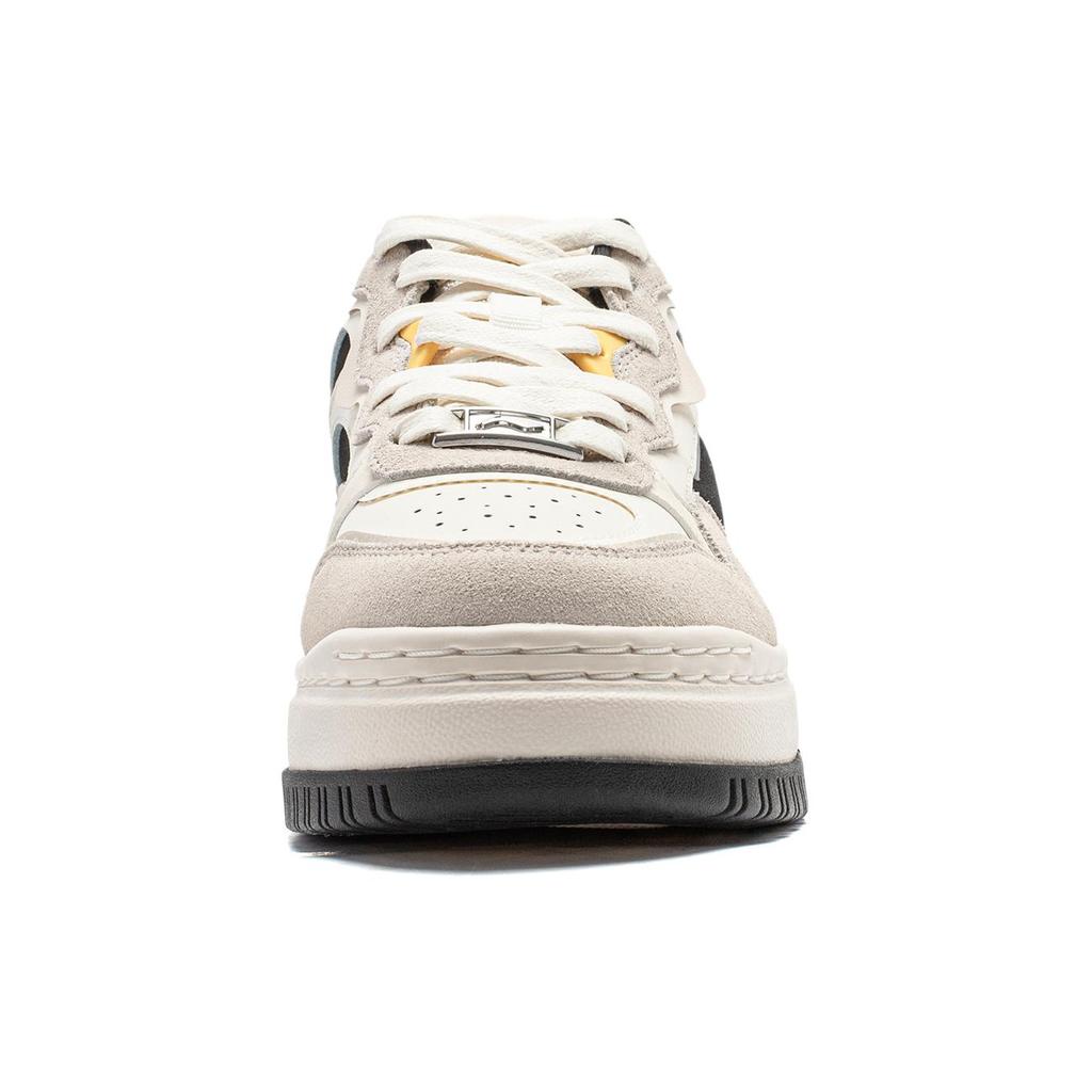 New LiNing Future C1 Slip Resistant Cushioning Abrasion Resistant Support Low top Skateboard Shoes Women's White Black AGCU032-7