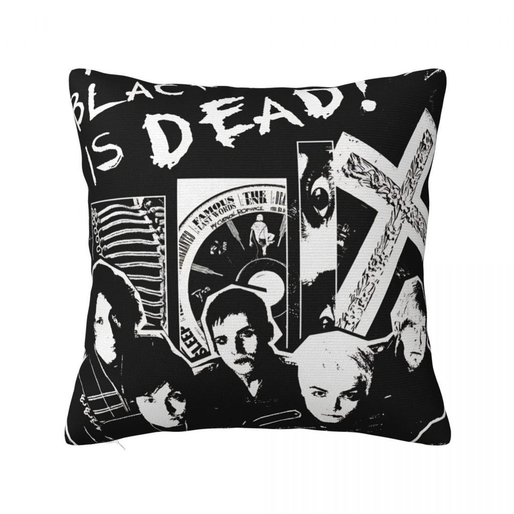 Pillow Cover My Chemical Romance MCR Music Band Design Cushion Cover Pillow Case For Office Car Home Decorative Pillowcases
