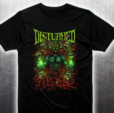 NEW Disturbed Black Cotton All Size S-5XL Unisex  AD597 Unisex T-Shirt