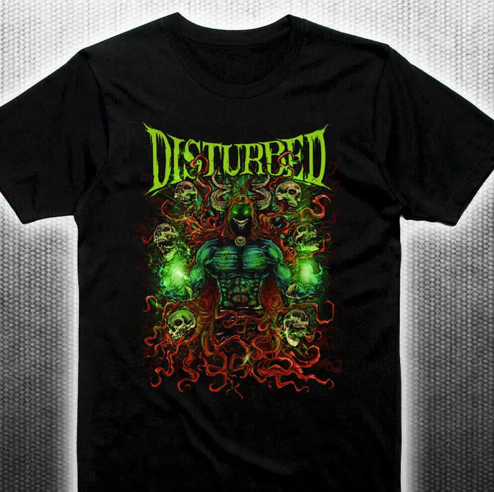 NEW Disturbed Black Cotton All size S-5XL Unisex  AD597 Unisex T-Shirt S
