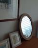 Habiter Mirror Hyacinth Oval Mirror W37 X X H47cm D1.5 HX-104-NA