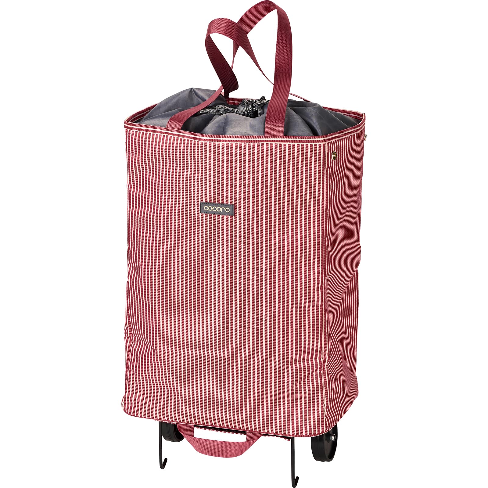 

REP Stripe Handy Tote Cart RED W31 H80 564707 Size Approx. D22.5