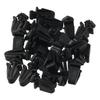 Qicarkey 50pcs Grille Retainer Clip 01553-03831 0155303831 Black Clip Replacement