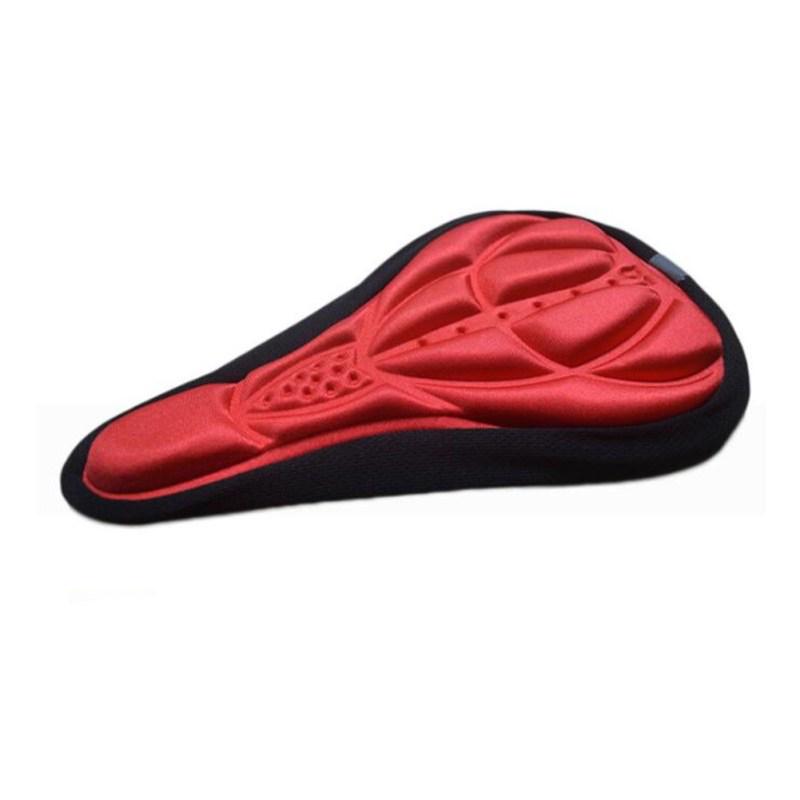Comfortable 3D Soft Cycling Cushion Bicycle Silicone Bike Seat Cover for Outdoor Sports