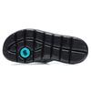 Li Ning Badfive Quiet Abrasion Resistant Slide Slippers Men's Black Blue ABTR007-4