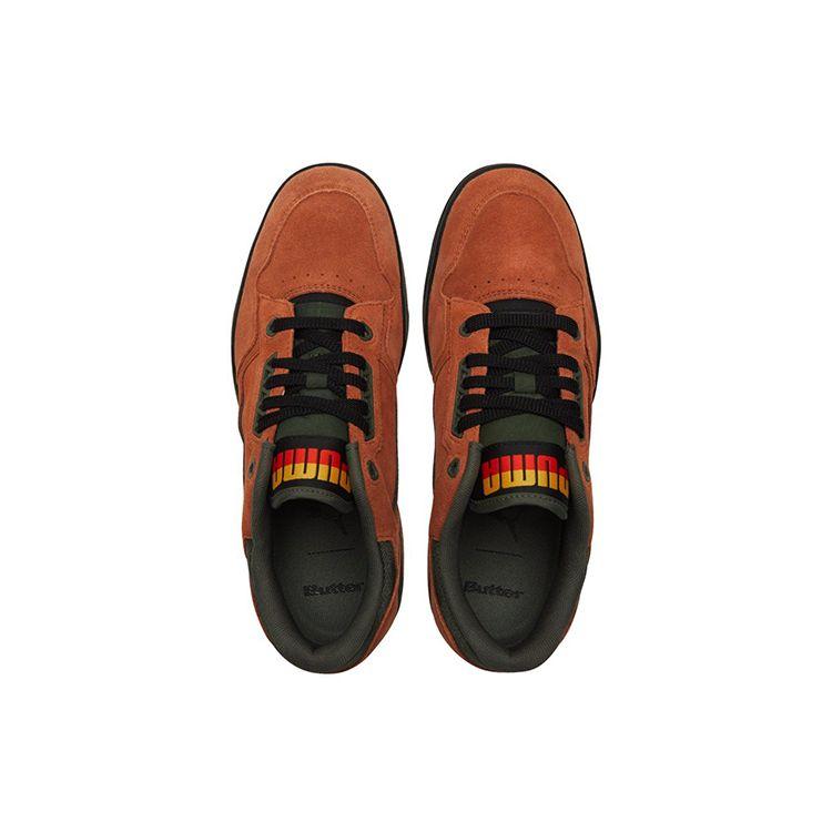 Butter Goods x Puma Slipstream Low Mocha Bisque Унисекс Кроссовки Коричневый Черный — фото 4