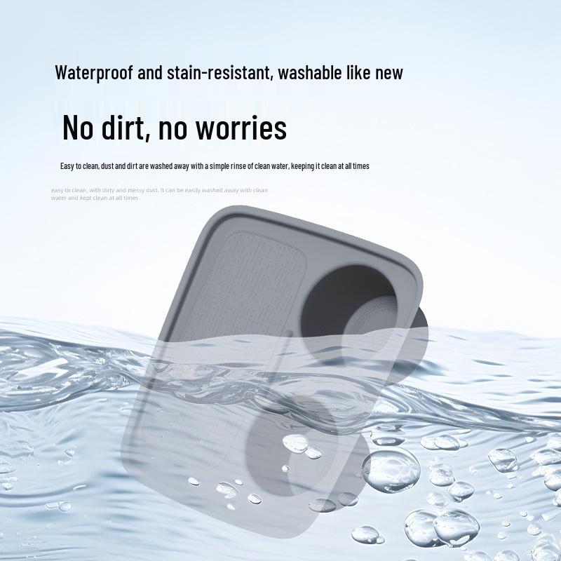 Leapmotor A10 Wireless Charger Anti-Slip Silicone Mat & Cup Holder Cover