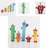 Numberblocks Bunte Bausteine Niedliche Verwandlungsfiguren für Kinder Spielzeit