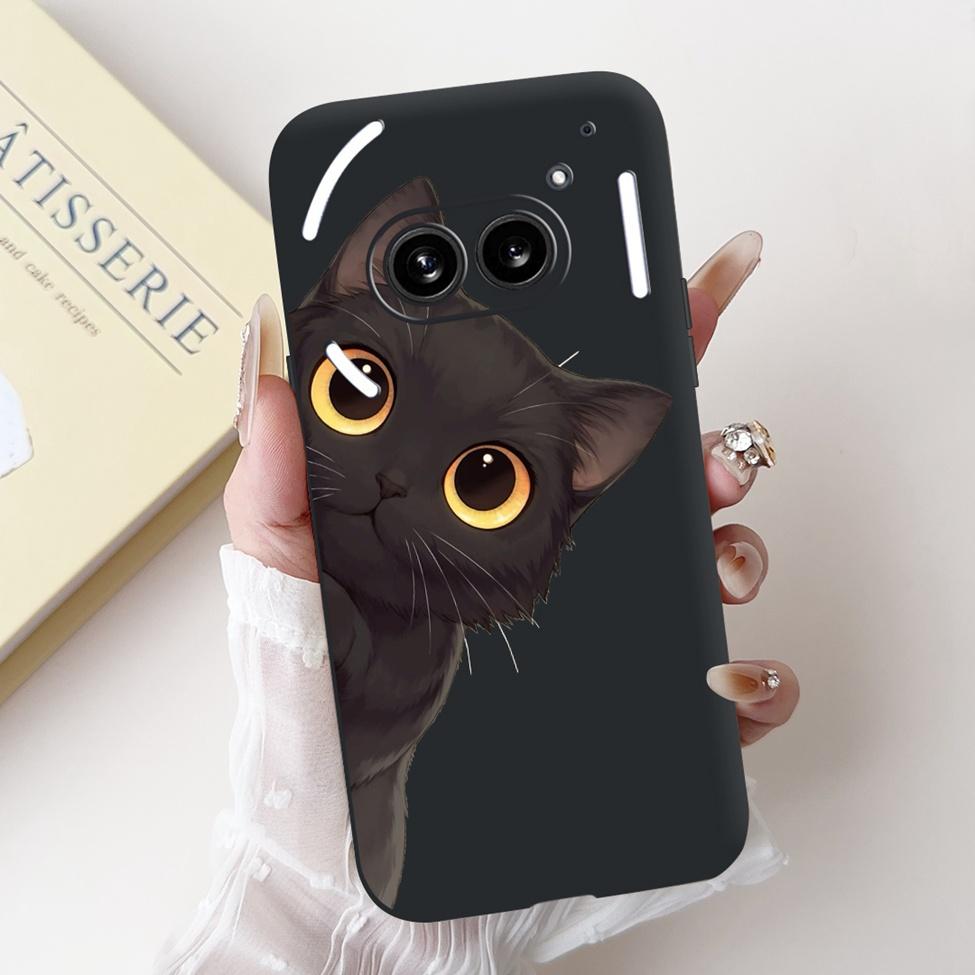 6.7" For Nothing Phone 2A Case A142 Silicone Luxury Flower Cute Cartoon Funny Shockproof Phone Case For Nothing Phone (2A) Cover