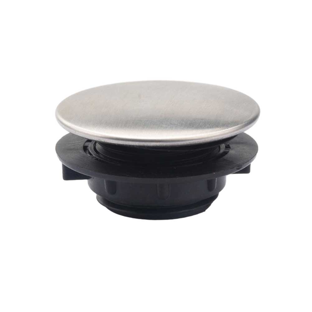 Faucet Hole Cover Sink Hole Cover Easy Installation Kitchen Plastic Black Kitchen Sink Hole Cover Leak-Proof Design