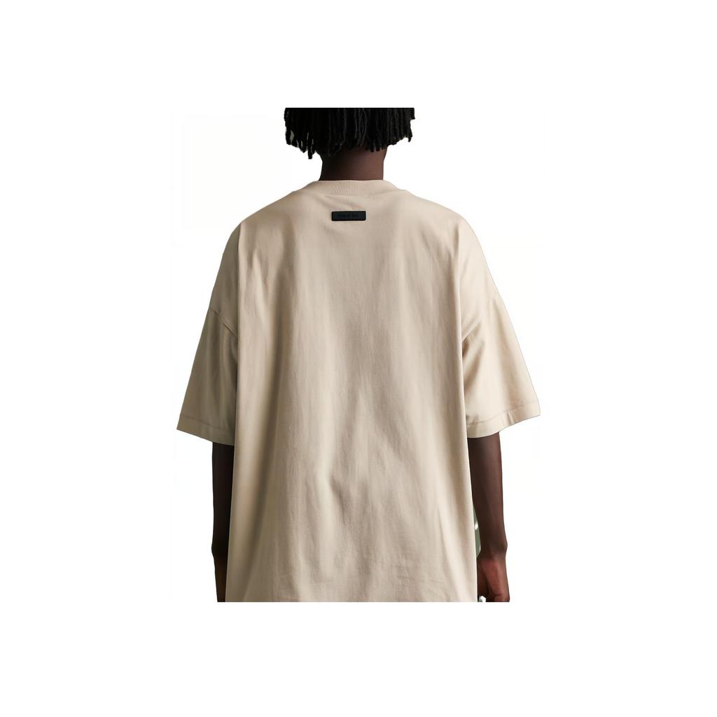 Fear of God Základní tričko Silver Cloud Pánské topy Šedé 125BT232002F