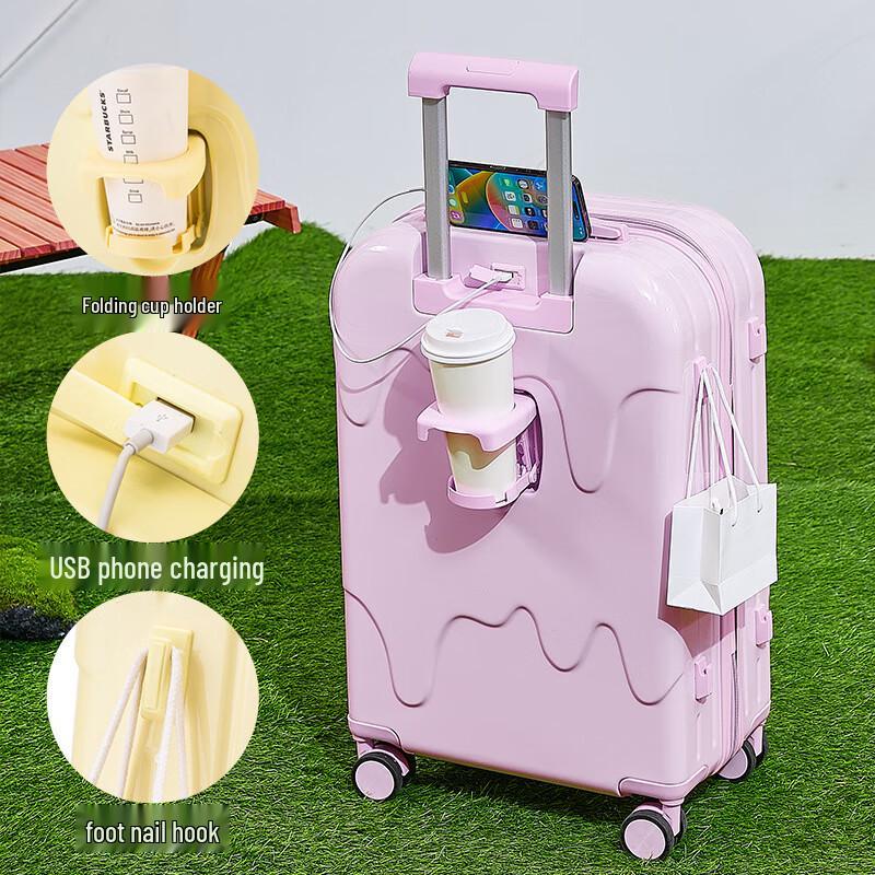 Zuoyou Ice Cream Hardside Luggage 20 inches