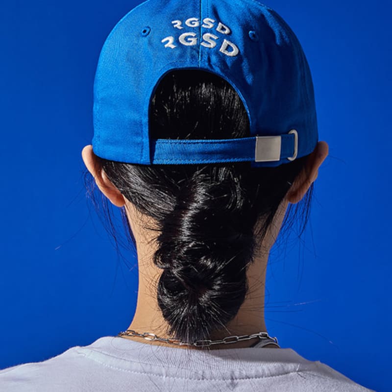 RIGOON STUDIO Logo Play R Ball Cap (Blue)