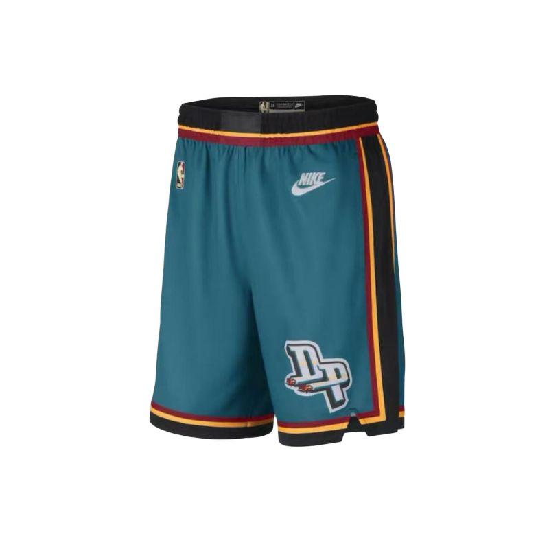 Nike X NBA Collaboration Detroit Pistons SS25 Comfortable Fashion Simple Versatile Casual Shorts Men shorts DO9502-483