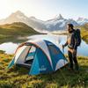 Lightweight Multi-Person Camping Tent with Vestibule - Windproof & Rainproof for Hiking & Outdoor Travel