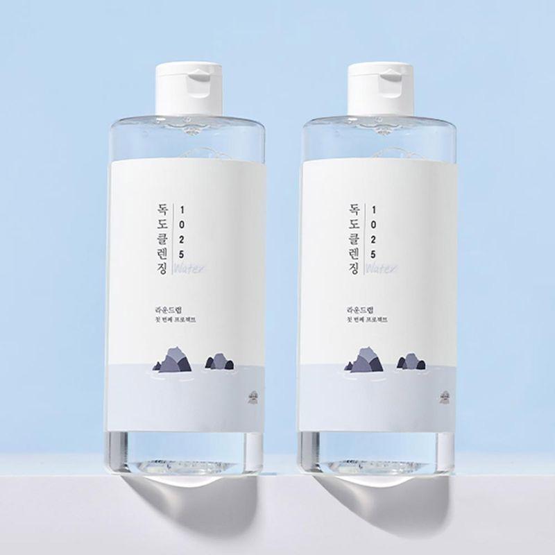 Round Lab 1025 Dokdo Cleansing Water 400ml X 2