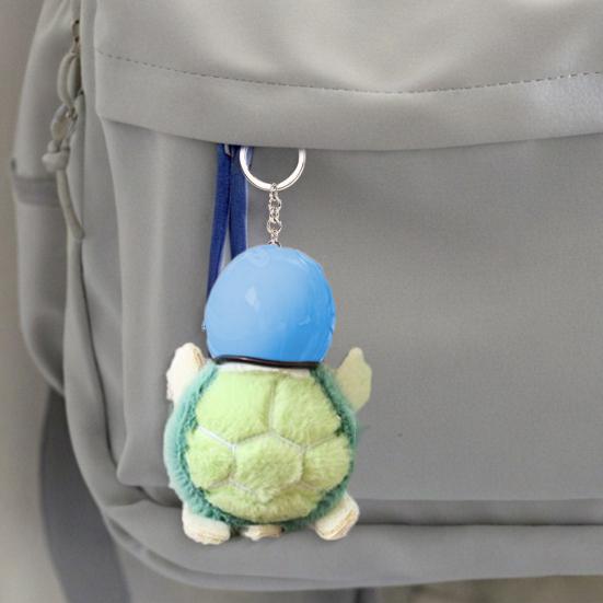 Doll Pendant Keychain Turtle Shape Plush Doll Key Holder Easy to Carry Lightweight Keychain Backpack Accessories