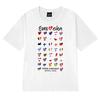 Summer Fashion Eurovision Song 2025 Flags printed T Shirt New Unisex Oversized short sleeve T-shirts Unisex 100% Cotton clothing