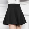 Spring/Summer High Waist A-line Pleated Midi Skirt - Plus Size, Anti-Exposure Design, Slimming Elastic Waist.