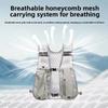 1pc Biking Running Storage Vest Lightweight Running Vest Reflective Phone Water Bottle Storage Pocket Mesh Breathable Sport Vest