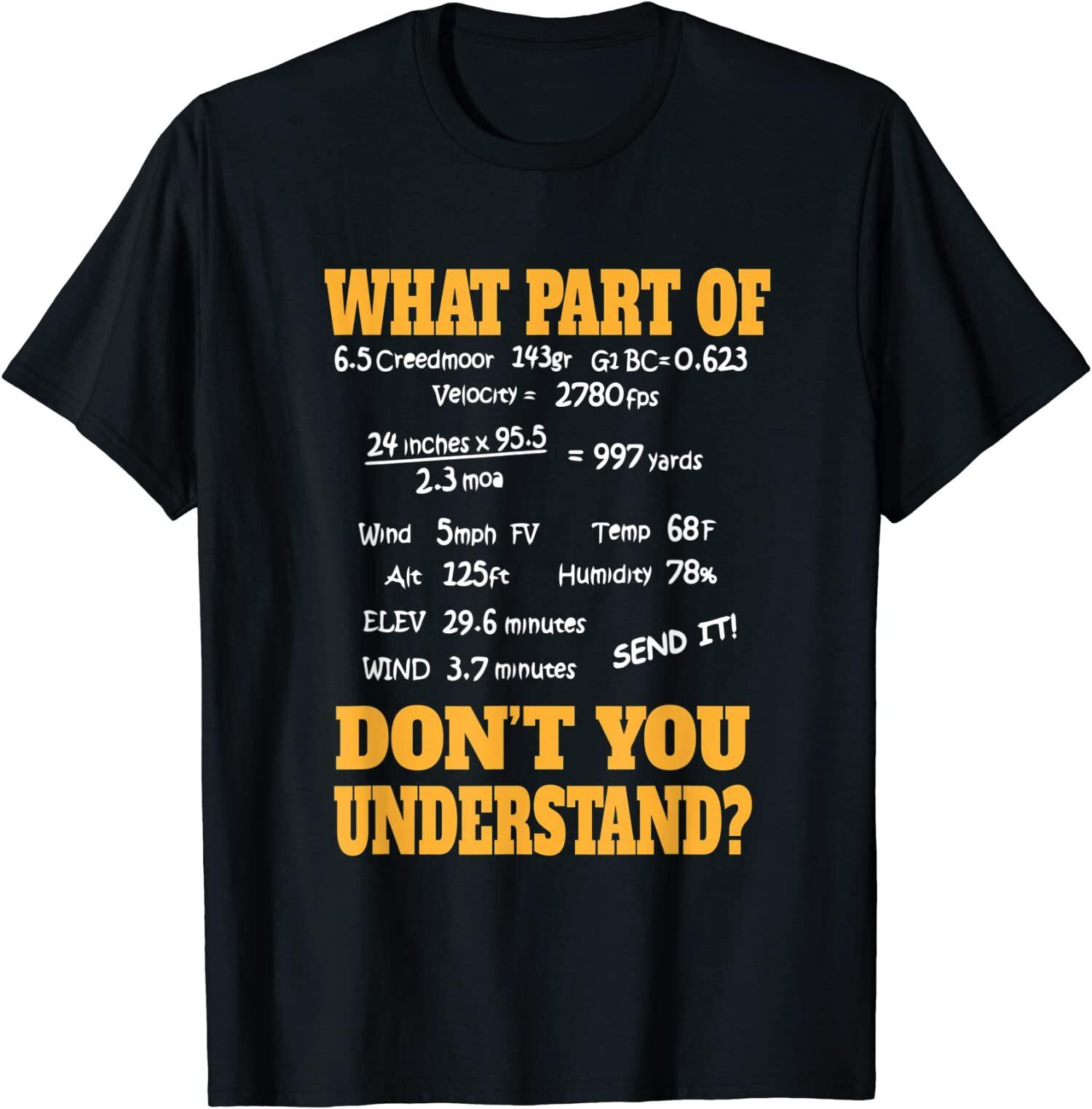 Long Range Shooting and Competitive Sport Shooting T-Shirt S разноцветный