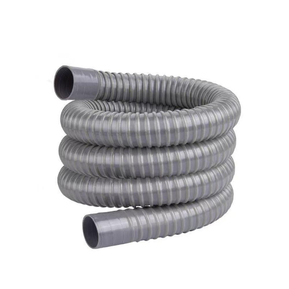 70cm Anti-Odor Flexible Drain Hose with Clamp and Sealing Ring for Bathroom or Kitchen Sink Plumbing Applications