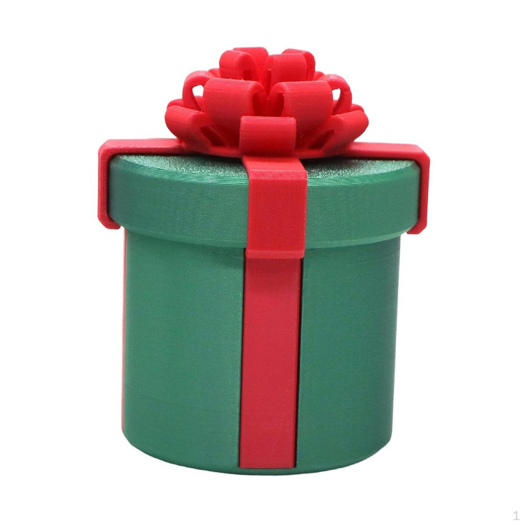Annoying Nested Screw Gift Box Prank Packaging for White Elephant Party Black