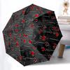 1pc Arrows Hearts Open/Close Folding Umbrella, All- Portable Umbrella for & Men, Stylish Accessory (Holiday Gift) 8-Rib Yy251213168
