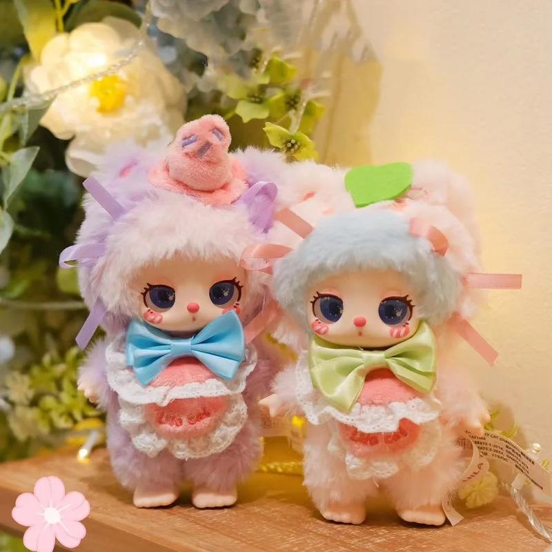 Liila V4 Chef Kitten Series Plush Doll Blind Box Cute Stuffed Animal Mystery Collectible Toy Trendy Play Bag Pendant Charm Gift