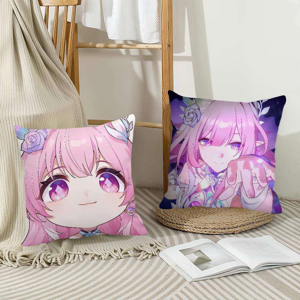Game Honkai Star Rail Cyrene Pillow Case Office Cushions Suitable For Sofa Car Bedroom Decorative Cushion Cover
