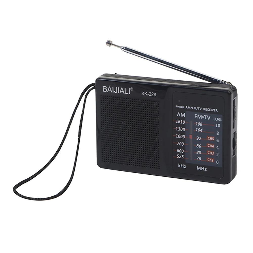 Portable Radio Battery Powered AM FM Radio Pocket Radio for Indoor Outdoor Gifts for Seniors Elderly