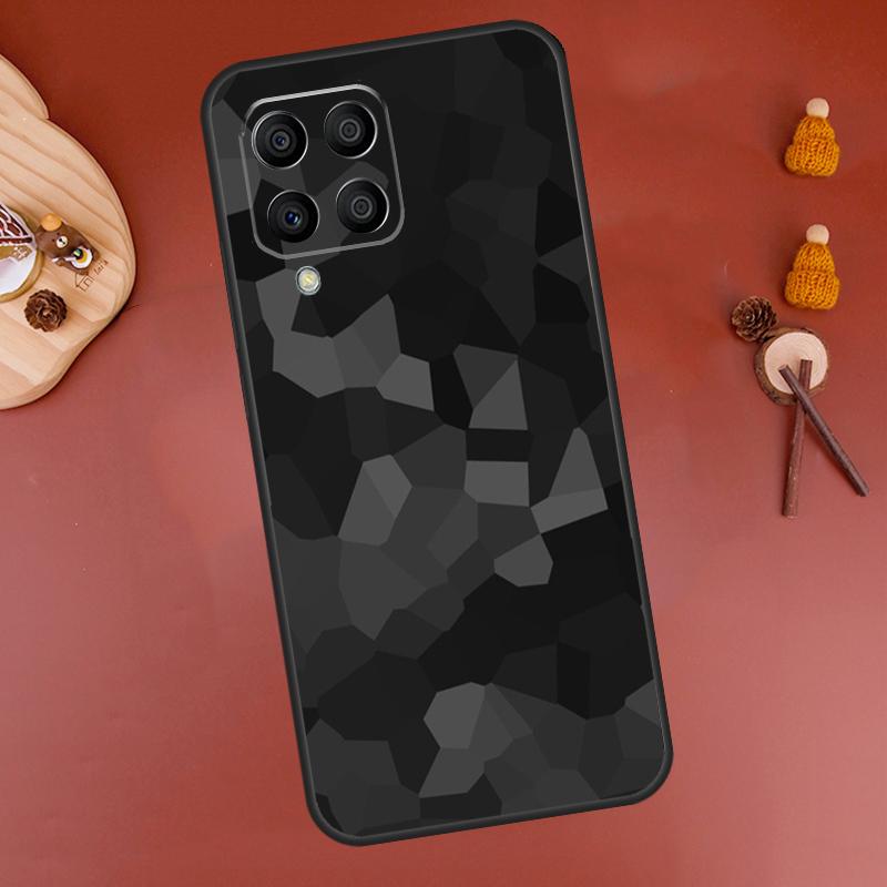 

Black Night Camo Camouflage Case For Samsung Galaxy M33 M21 M31 M16 M36 M56 M53 M13 M12 M32 M52 M15 M55 M14 M35 M34 M54 Samsung M11