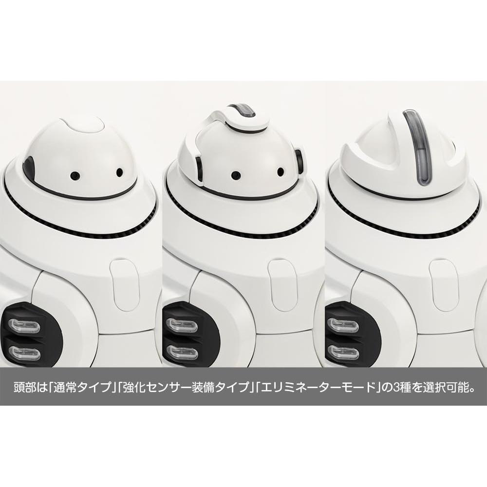 Kotobukiya MARUTTOYS MAMORU [Versiune albă] Înălțime aprox.. Model din plastic la scara 112 de 140 mm