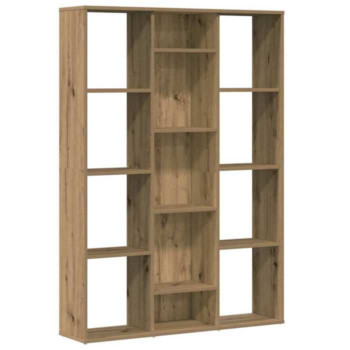 VidaXL Room Divider/Bookcase Artisan Oak 100x24x140 Cm, Book Cabinet, Separator, Storage Rack, 855843